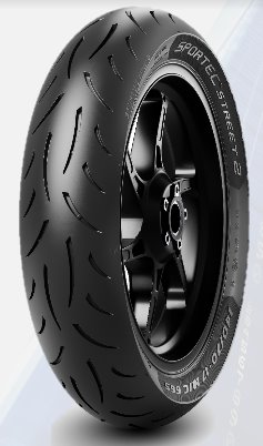 70/90-14 opona METZELER SPORTEC STREET 2 TL FRONT 34S